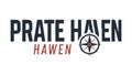 Prate Haven Text with Compass for Unique Destination Branding, vector design Generative AI Royalty Free Stock Photo