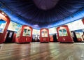 VIENNA, AUSTRIA - SEPTEMBER 8, 2017. Prater - giant old ferris wheel in Vienna, Austria Royalty Free Stock Photo