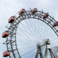 Prater Wheel, Vienna, Austria Royalty Free Stock Photo