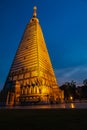 Prathat nhong bua, Ubonratchathani, Thailand Royalty Free Stock Photo