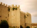 Prato castle side view