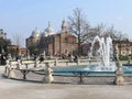 Prato della Valle, Basilica of Santa Giustina, Padova (Padua), Italy Royalty Free Stock Photo