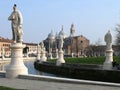 Prato della Valle, Basilica of Santa Giustina, Padova (Padua), Italy Royalty Free Stock Photo