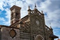 Prato, historic city of Tuscany, Italy: cathedral Royalty Free Stock Photo