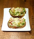 Prawn and Avocado Toast