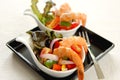 Prawn cocktail salad Royalty Free Stock Photo