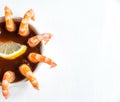 Prawn cocktail Royalty Free Stock Photo