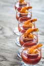 Prawn cocktails Royalty Free Stock Photo