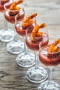 Prawn cocktails Royalty Free Stock Photo