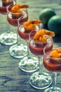 Prawn cocktails Royalty Free Stock Photo