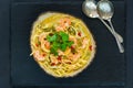 Prawn and coconut laksa