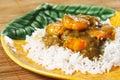 Prawn curry Royalty Free Stock Photo