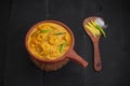 Prawn mango curry, kerala special dish Royalty Free Stock Photo