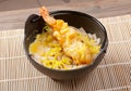 Prawn noodles sup with dumpling Royalty Free Stock Photo