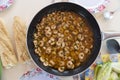 Prawn pil pil gambas al pil pil Royalty Free Stock Photo