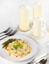 Prawn Risotto Royalty Free Stock Photo