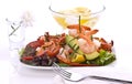 Prawn salad Royalty Free Stock Photo