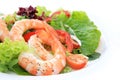 Prawn Salad Royalty Free Stock Photo