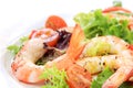 Prawn Salad Royalty Free Stock Photo