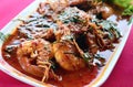 Prawn thai with chili Shrimp Curry