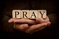 Pray Royalty Free Stock Photo