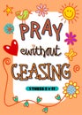 Pray without Ceasing