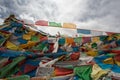 Pray flags in Tibet