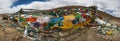 Pray flags in Tibet