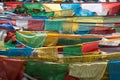 Pray flags in Tibet