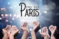 Pray For Paris Royalty Free Stock Photo