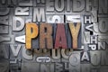 Pray Royalty Free Stock Photo