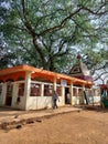 Prayag chikhli Datta Mandir.Shree Kshetra Prayag - dakshin kashi. Royalty Free Stock Photo