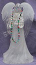 Prayer Angel with colorful beads Royalty Free Stock Photo