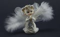 Prayer Angel Figurine Royalty Free Stock Photo
