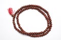 Prayer beads made of Sandalwood Royalty Free Stock Photo