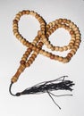 prayer beads made of wood