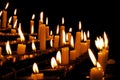 Prayer Candles Royalty Free Stock Photo