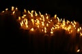 Prayer Candles of Light Royalty Free Stock Photo