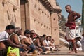 Prayer ceremony in Varanasi