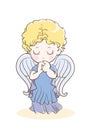 Prayer child - angel images - Front