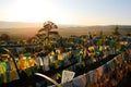 Prayer Flags at Ivolginsky Datsan temple, Ulan Ude