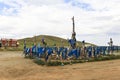 Prayer flags in Mongolia