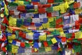 Prayer flags in Nepal Royalty Free Stock Photo