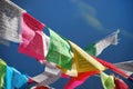 Prayer flags in Tibet Royalty Free Stock Photo