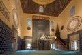 Interior of Green Mosque Yesil Cami in Bursa, Turkey