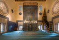 Prayer hall Interior of Green Mosque Yesil Cami in Bursa, Turkey