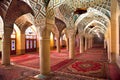 Prayer Hall of Nasir al-Molk Mosque, Iran Royalty Free Stock Photo