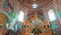 Prayer hall of Transfiguration Church, Basilian Monastery, Hoshiv, Ukraine