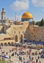 Prayer in the holiday of Sukkot Royalty Free Stock Photo