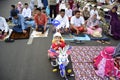 Prayer idul fitri in semarang